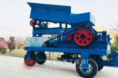 每小時(shí)200方移動(dòng)對輥制砂機(jī)多少錢一臺